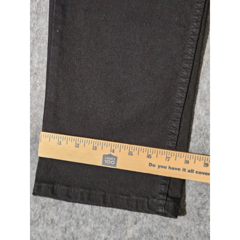 Levis 514 Mens Black Straight Fit Jeans 36x30 - Picture 4 of 8